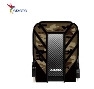 Disco Duro Externo Adata HD710M Pro 2.5'', 2TB, USB 3.0, Camuflaje, A Prueba de Agua, Polvo y Golpes - para Mac/PC