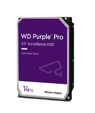 Disco Duro para Videovigilancia Western Digital WD Purple Pro 3.5", 14TB, SATA III, 6 Gbit/s, 7200RPM, 512MB Caché