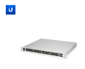 Switch Ubiquiti Networks Gigabit Ethernet UniFi Pro, 48 Puertos 10/100/1000Mbps + 4 Puertos SFP+, 176 Gbit/s - Administrable